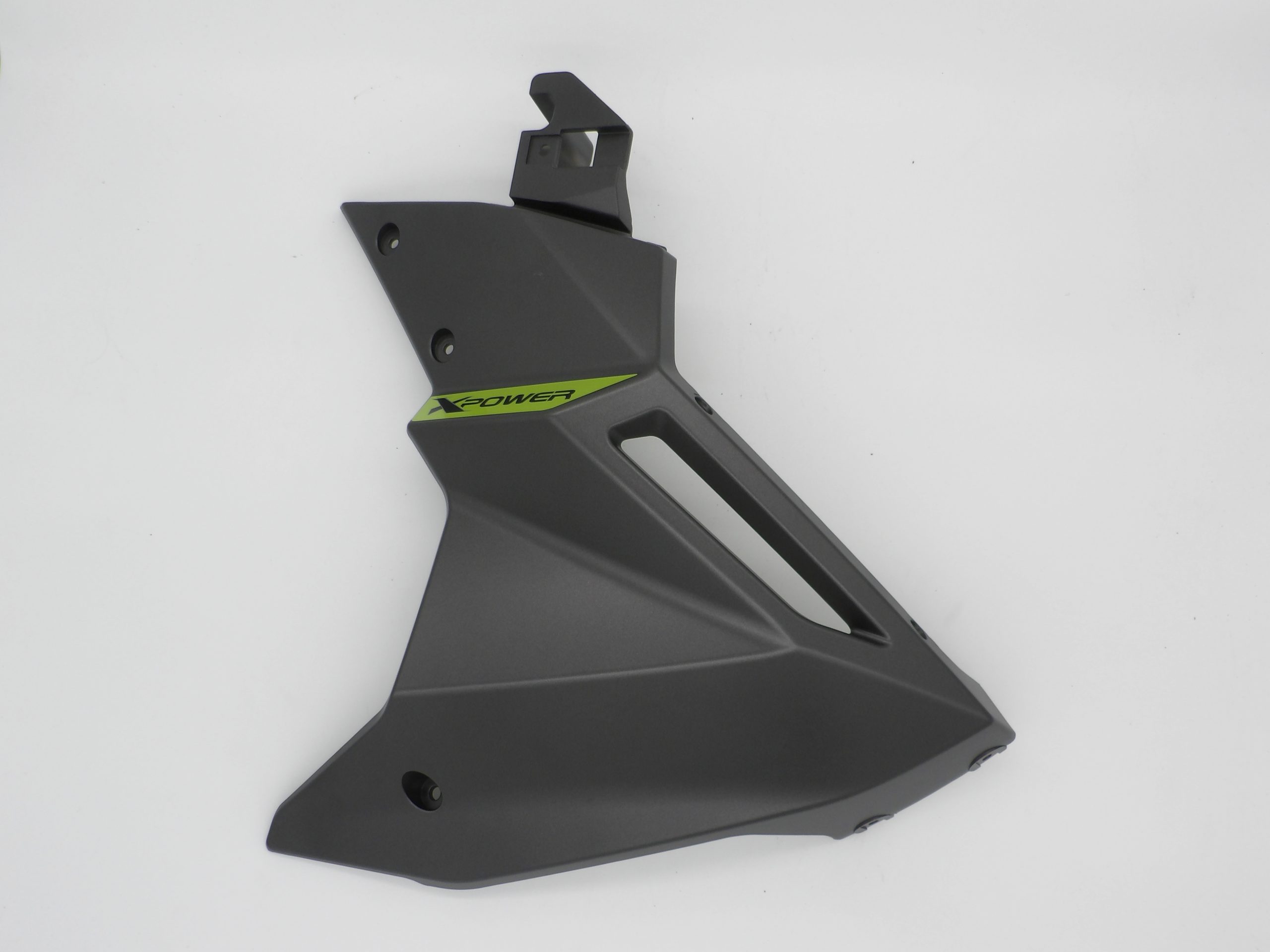 Right Lower Panel - Black/Lime