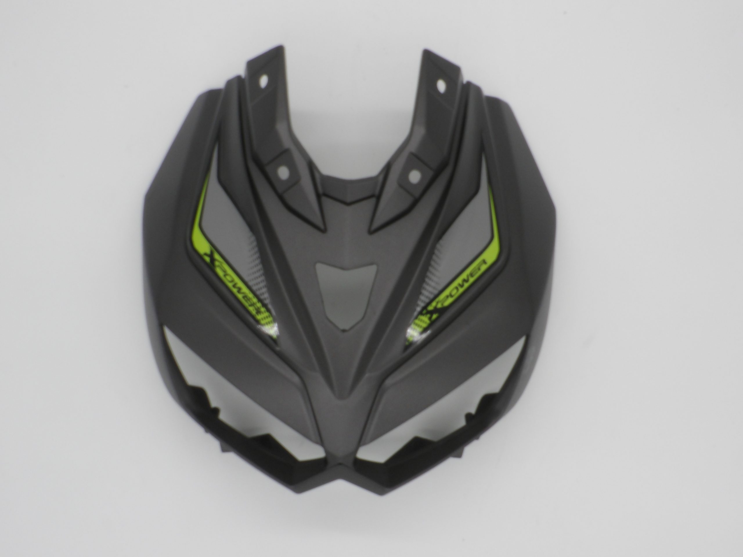 Headlight Cowl - Black/Lime